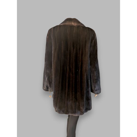 Dark Mink Jacket -Medium - Picture 4 of 8